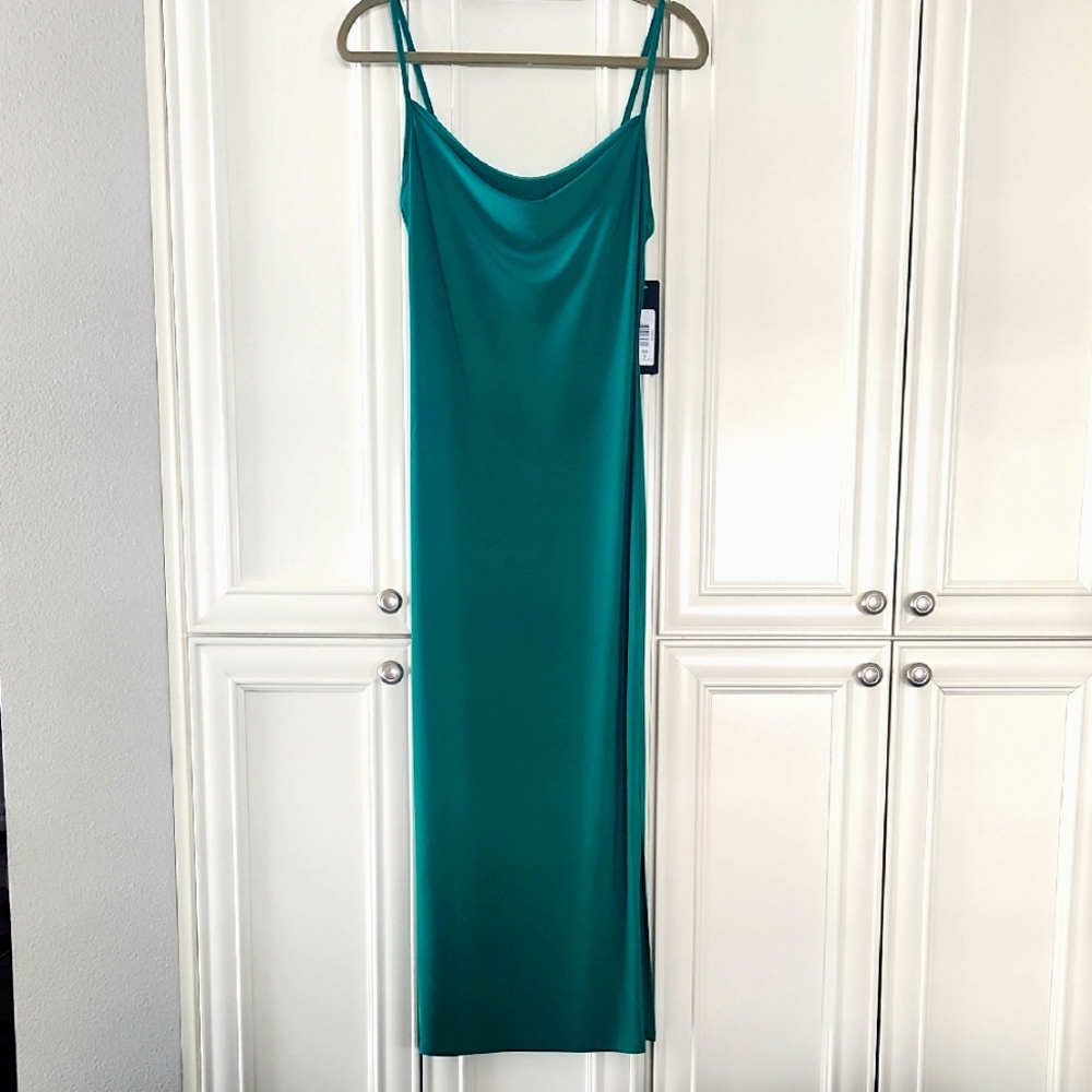 NWT bebe | $98 Bodycon Maxi Dress W/Side Slit - Picture 2 of 11